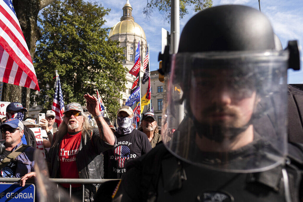APTOPIX Trump Rally Georgia